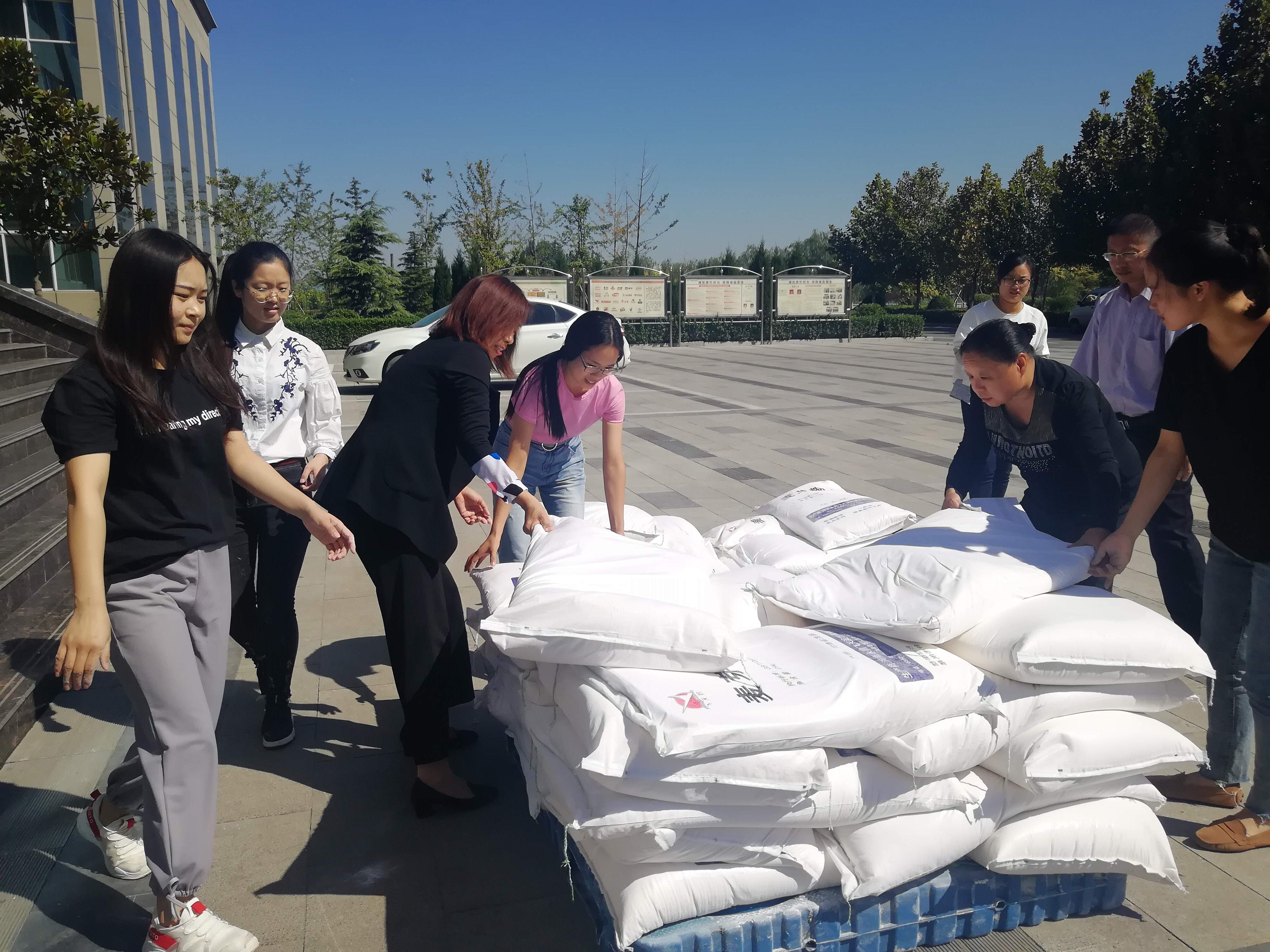 定期为员工发放福利